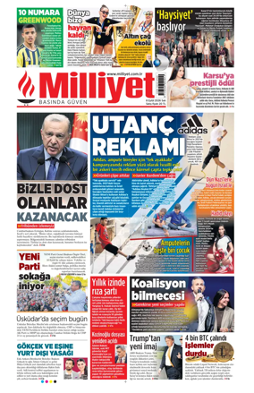 Cover of Milliyet