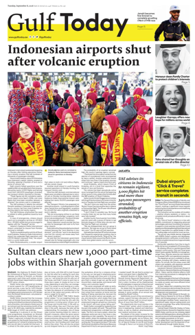 Cover of Gulf Today