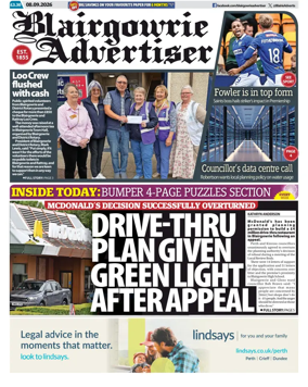 Cover of Blairgowrie Advertiser
