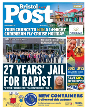 Cover of Bristol Post