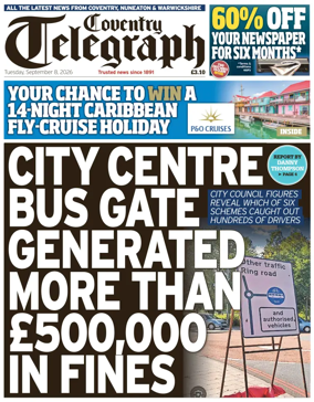 Cover of Coventry Telegraph