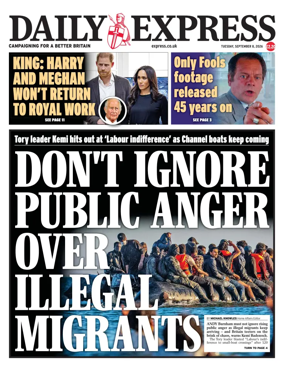 Cover of Daily Express