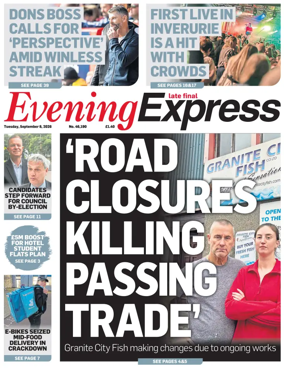 Cover of Evening Express