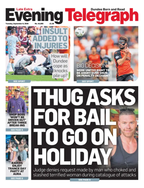 Cover of Evening Telegraph (First Edition)