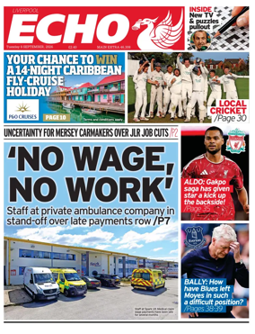 Cover of Liverpool Echo
