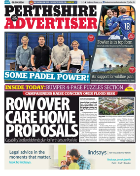 Cover of Perthshire Advertiser