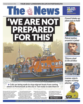 Cover of Portsmouth News