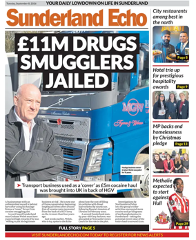 Cover of Sunderland Echo