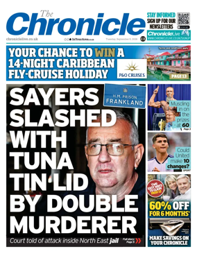 Cover of The Chronicle (South Tyneside and Durham)