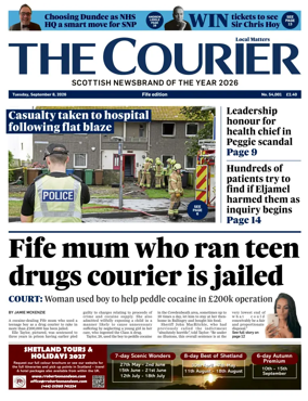 Cover of The Courier & Advertiser (Fife Edition)