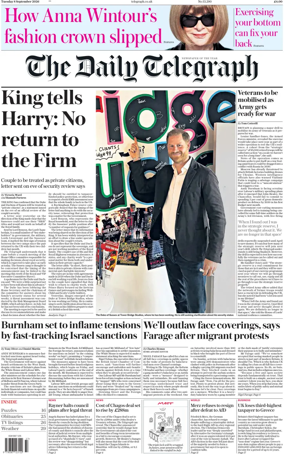 Cover of The Daily Telegraph