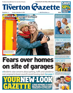 Cover of The Tiverton Gazette