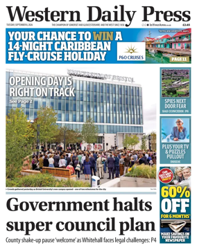 Cover of Western Daily Press