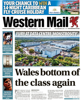 Cover of Western Mail