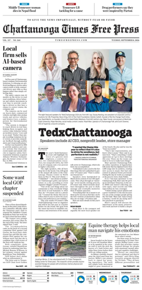 Cover of Chattanooga Times Free Press