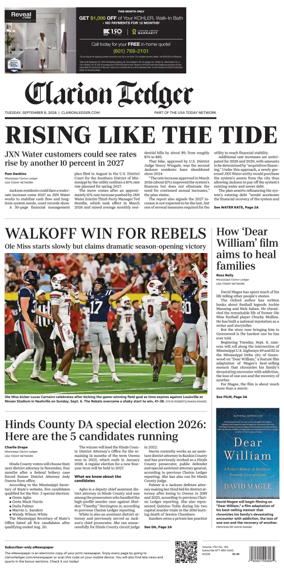 Cover of Clarion Ledger
