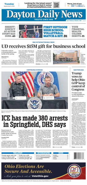 Cover of Dayton Daily News