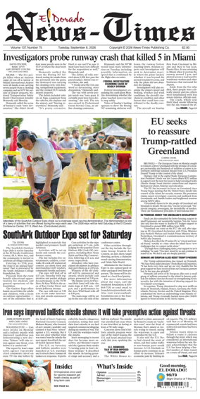 Cover of El Dorado News-Times