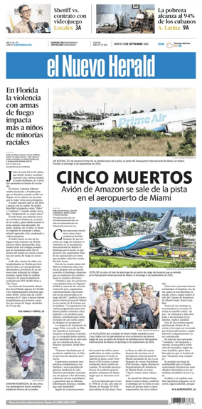 Cover of El Nuevo Herald