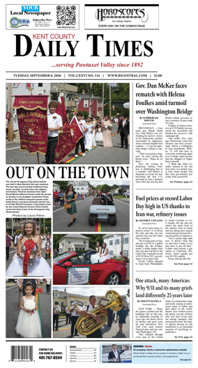 Cover of Kent County Daily Times