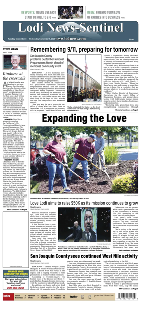 Cover of Lodi News-Sentinel