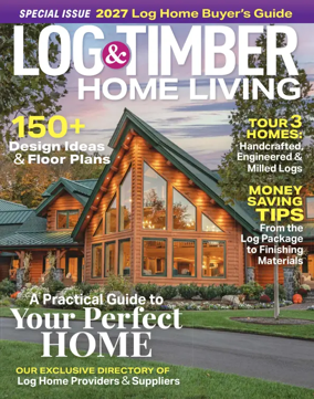 Cover of Log & Timber Home Living