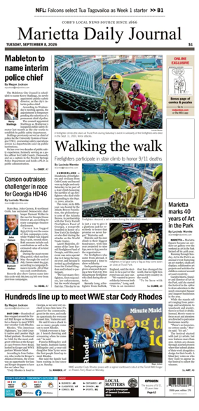 Cover of Marietta Daily Journal