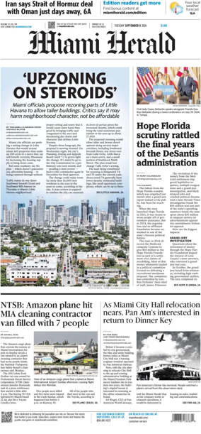Cover of Miami Herald