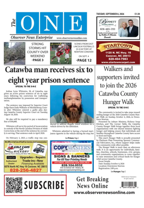 Cover of Observer News Enterprise