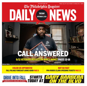 Cover of Philadelphia Daily News