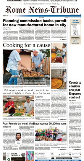 Cover of Rome News-Tribune