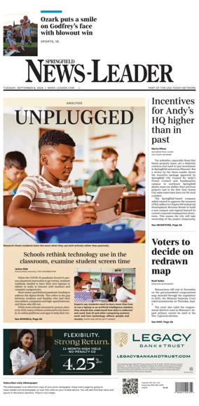 Cover of Springfield News-Leader
