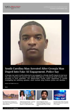 Cover of Tampa Free Press