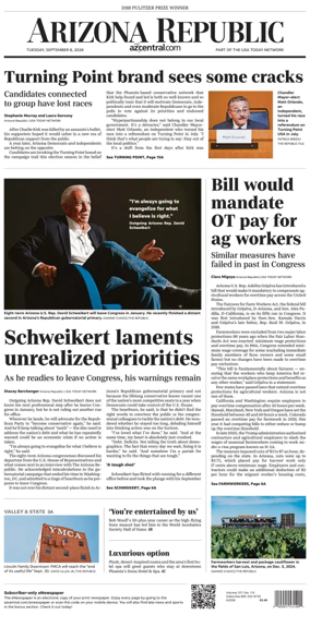 Cover of The Arizona Republic