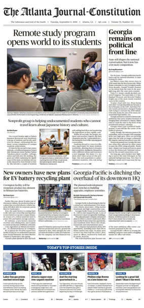 Cover of The Atlanta Journal-Constitution