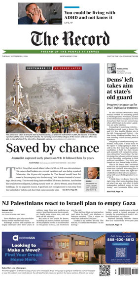 Cover of The Bergen Record