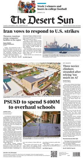 Cover of The Desert Sun