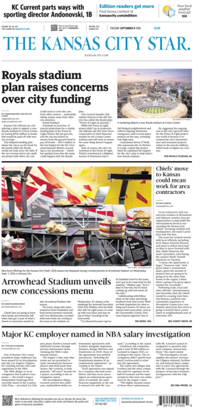 Cover of The Kansas City Star
