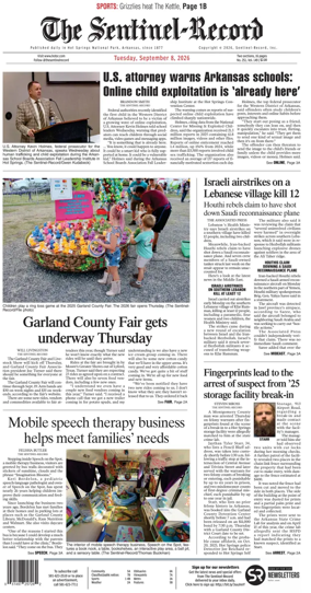 Cover of The Sentinel-Record