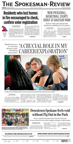 Cover of The Spokesman-Review (Spokane)
