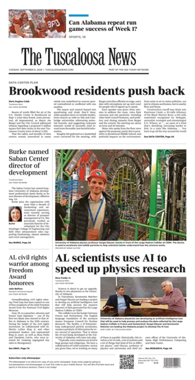 Cover of The Tuscaloosa News