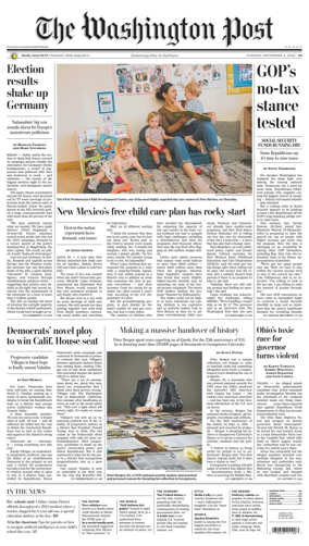 Cover of The Washington Post