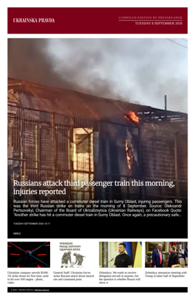 Cover of Ukrainska Pravda