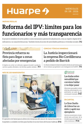 Cover of Diario Huarpe