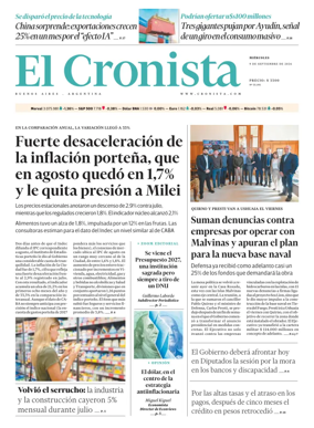 Cover of El Cronista