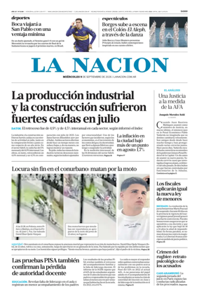 Cover of La Nacion
