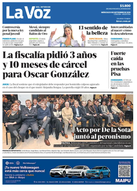Cover of La Voz del Interior