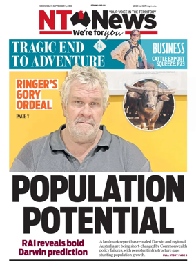 Cover of NT News