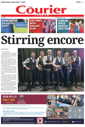 Cover of The Cobram Courier