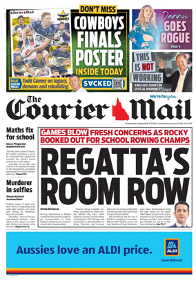 Cover of The Courier-Mail